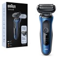 Braun Series 6 61-B1000s Golarka foliowa Czarny, Niebieski - 3069381
