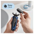 Braun Series 6 61-B1000s Golarka foliowa Czarny, Niebieski - 3069384