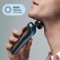 Braun Series 6 61-B4500cs - Golarka foliowa - Niebieski - Przyciski - LED - Ładowanie - Zasilanie - AC/Bateria - 3069411