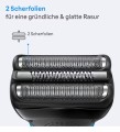 Braun Series 3 310s Golarka foliowa Przycinarka Czarny, Niebieski - 3069419