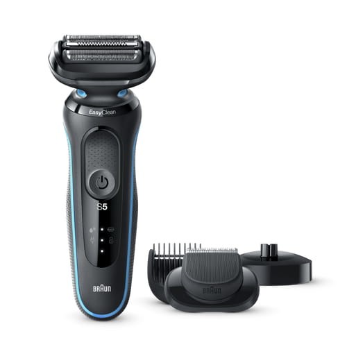 Braun Series 5 50-M4500cs Golarka foliowa Przycinarka Czarny, Niebieski - 3069457