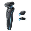 Braun Series 5 50-M4500cs Golarka foliowa Przycinarka Czarny, Niebieski - 3069454