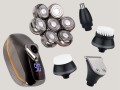 ELDOM MASZYNKA DO GOLENIA G61 5W 7-OSTRZY CASZ PRACY 60 MIN. + TRYMER + NASADKI FRYJERSKIE IPX6 - 3069531