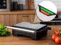 ELDOM GRILL KONTAKTOWY GK110 800W CZARNO-SREBRNY - 3069575