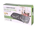 ESPERANZA KUCHENKA ELEKTRYCZNA YELLOWSTONE 1500W + 1000W CZARNA EKH014K (WYPRZEDAŻ) - 3069681