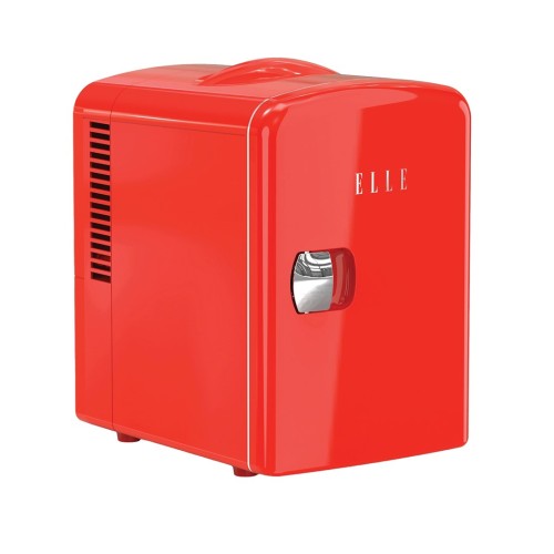 Mini lodówka ELLE Home ESDAF101RDEU 4L czerwona - 3069769