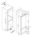 Lodówka do zabudowy AMICA BK2265.4i(E) - 3069894