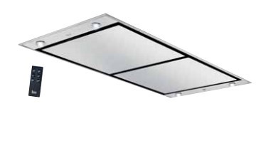 Teka DHT 1285 INOX Wbudowany sufit Czarny, Stal nierdzewna 807 m3/h - 3070686