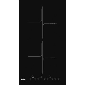 Hob | 3020?XEISP | Simfer Number of burners/cooking zones 2 | Induction | Touch control | Timer | Black