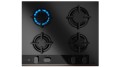 Teka GBC 64 Infinity G1 Czarny Wbudowany 60 cm Gaz 4 stref(y) - 3070852