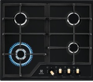 Płyta gazowa Electrolux EGS6436RK (4 pola grzejne; kolor czarny) (WYPRZEDAŻ)