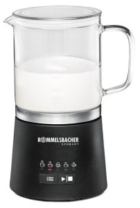 Rommelsbacher MS 625 spieniacz / podgrzewacz do mleka Automatyczny spieniacz/podgrzewacz do mleka Czarny, Stal nierdzewna