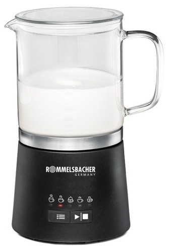 Rommelsbacher MS 625 spieniacz / podgrzewacz do mleka Automatyczny spieniacz/podgrzewacz do mleka Czarny, Stal nierdzewna - 3071422