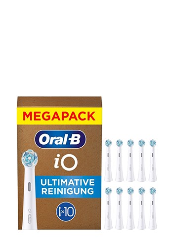 Braun Oral-B iO Aufsteckb?rsten Ultimative Reinigung 10 St?ck, wei? - 3071480