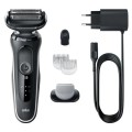 Braun Series 5 51-W1600s Golarka foliowa Czarny, Biały - 3071580