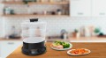 Tefal Minicompact VC139810 szybkowar parowy 2 kosz. Wolnostojący 800 W Czarny - 3071806