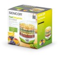 Sencor SFD 851GR odwadniacz żywności Jasnozielony, Przezroczysty 240 W - 3071819