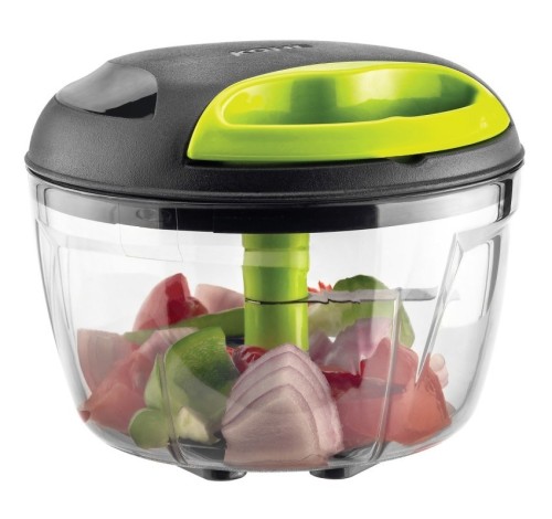 KOHE Szatkownica do warzyw, 3 ostrza, 600ml, zielono-czarna - 3071909