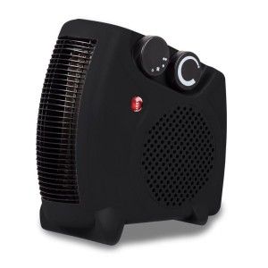 ELDOM TERMOWENTYLATOR HL8C TERMII 2000W,CZARNY,PŁYNNA REGULACJA TEMPERATURY ,TERMOSTAT, ZIMNY NAWIEW