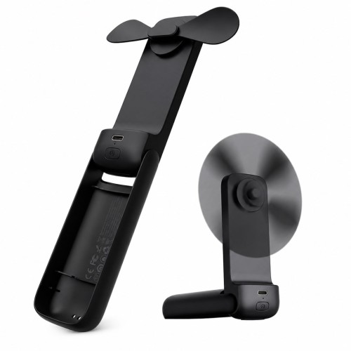 Aecooly Pocket 01 Składany wentylator ręczny, czarny - 3072141