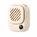 Aecooly Click 01 Mini przenośny wentylator na szyję - beżowy - 3072198