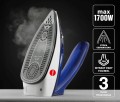 ELDOM ŻELAZKO TURYSTYCZNE DA50 900W NIEBIESKIE, PRASOWANIE NA SUCH, Z PARĄ15G/MIN, UDERZENIE PARY 70G/MIN - 3072500