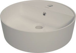 Umywalka ceramiczna nablatowa z miejscem na baterię