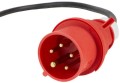 Brennenstuhl 1151600010 rozdzielacz zasilania PDU 4 x gniazdo sieciowe Czarny, Niebieski, Czerwony - 3073119