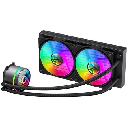 Gamemax CPU Liquid Cooler | ICEBURG 240 INFINITY | Black - 3073346