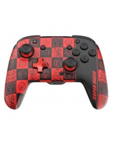 PDP REMATCH GLOW Czarny, Zielony, Czerwony Gamepad Analogowa/Cyfrowa Nintendo Switch, Nintendo Switch OLED