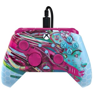 PDP REMATCH GLOW Advanced Wielobarwny USB Gamepad Analogowa/Cyfrowa PC, Xbox One, Xbox Series S, Xbox Series X