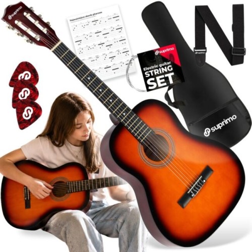 SUPRIMO CG34 SB gitara klasyczna 3/4 36 cali sunbu - 3075050