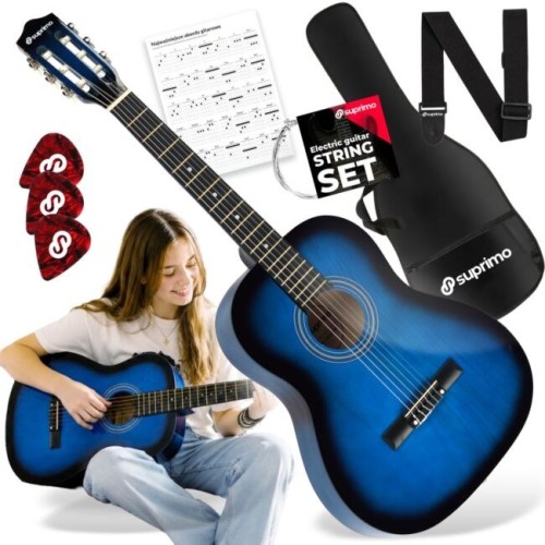 SUPRIMO CG34 BB gitara klasyczna 3/4 36 cali blueb - 3075051
