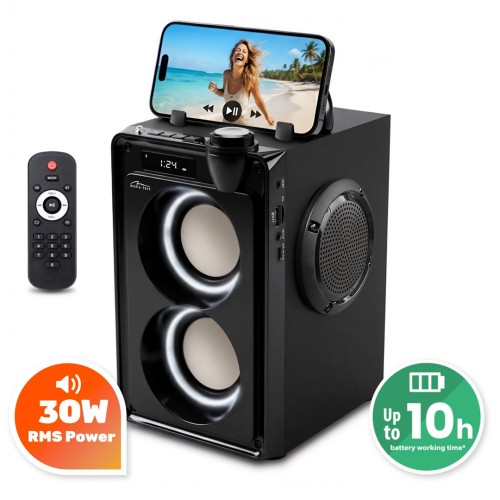 MEDIA-TECH PRZENOŚNY GŁOŚNIK BLUETOOTH OVERBOX MT3186 - 3075080