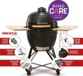 Kamado Bono Grande Ceramic Grill 23” Kamado barbecue/grill Wózek Węgiel drzewny (paliwo) Czarny - 3075196