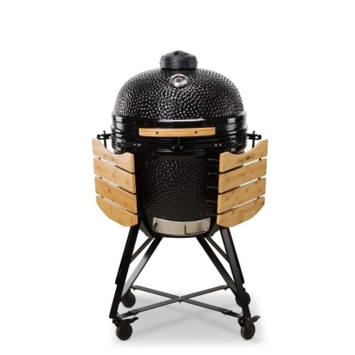 Kamado Bono Grande Ceramic Grill 23” Kamado barbecue/grill Wózek Węgiel drzewny (paliwo) Czarny - 3075196