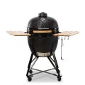 Kamado Bono Grande Ceramic Grill 23” Kamado barbecue/grill Wózek Węgiel drzewny (paliwo) Czarny - 3075192