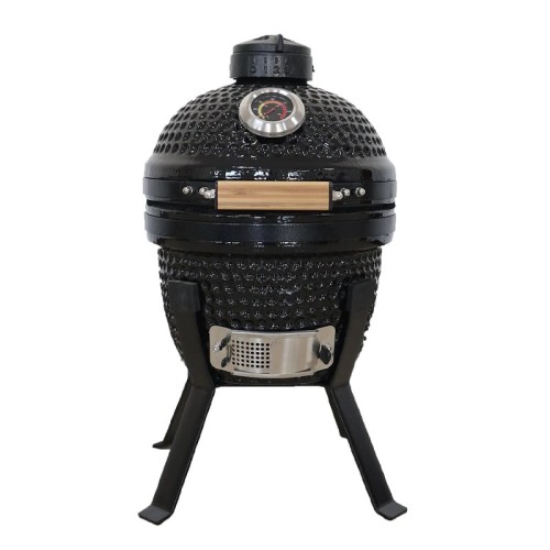 Kamado Bono Picnic Ceramic Grill 13” Kamado barbecue/grill Wózek Węgiel drzewny (paliwo) Czarny - 3075218