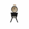 Kamado Bono Picnic Ceramic Grill 13” Kamado barbecue/grill Wózek Węgiel drzewny (paliwo) Czarny - 3075216