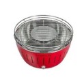 LotusGrill G34 U RD grill Czajnik Węgiel drzewny (paliwo) Czerwony - 2974476