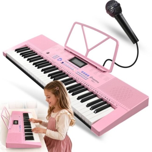 SUPRIMO EK611 PK keyboard elektroniczny edukacyjny - 3075236