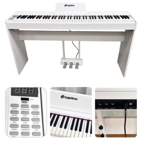 SUPRIMO SDP88 WH pianino cyfrowe stacjonarne białe - 3075237