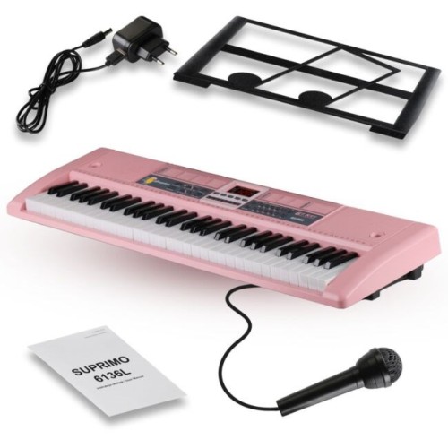 SUPRIMO 6136L PK keyboard organy z mikrofonem dla - 3075238