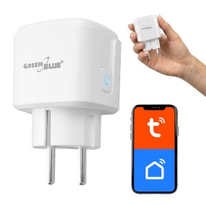 GREENBLUE ZDALNIE STEROWANE GNIAZDKO WIFI, ANDROID/IOS/ALEXA/GOOGLE HOME, TIMER, WATOMIERZ, MAX 16A/3840W GB735 W