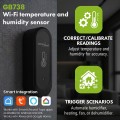 GREENBLUE ZEWNĘTRZNY CZUJNIK TEMPERATURY I WILGOTNOŚCI WIFI, ANDROID/IOS, 3.0V DC, LR03X2, IP65 GB741 - 3075320