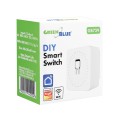 GREENBLUE PRZEKAŹNIK WIFI DOPUSZKOWY, ANDROID/IOS/ALEXA/GOOGLE HOME,100-240V AC, 50/60HZ, MAX.16A, DLA LED 150W GB739 - 3075352