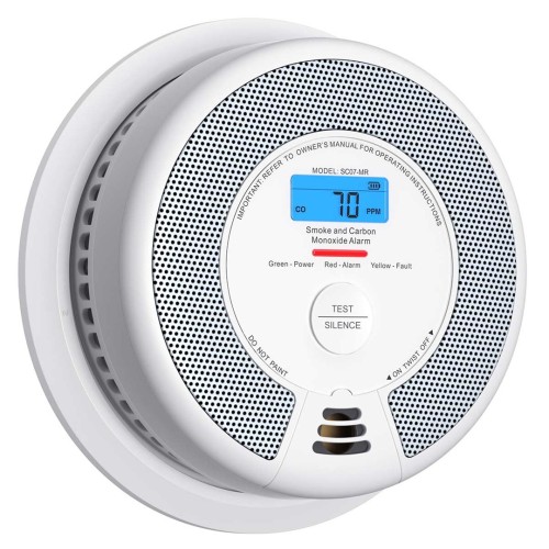 X-Sense SC07-MR inteligentny czujnik dymu Fotoelektryczne czujniki odbicia Interconnectable Połączenia bezprzewodowe - 3075371