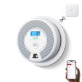 X-Sense SC07-MR inteligentny czujnik dymu Fotoelektryczne czujniki odbicia Interconnectable Połączenia bezprzewodowe - 3075374