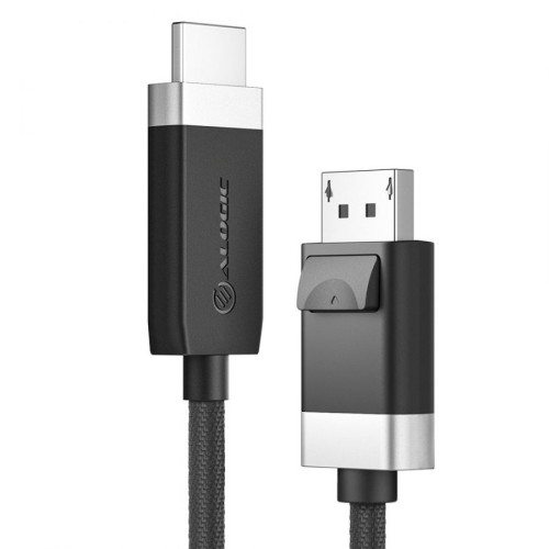 ALOGIC FUDPHD2-SGR adapter kablowy 2 m DisplayPort HDMI Czarny, Szary - 3075581