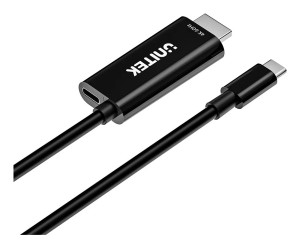 UNITEK KABEL USB-C - HDMI 4K60HZ Z PORTEM PD 100W M/M